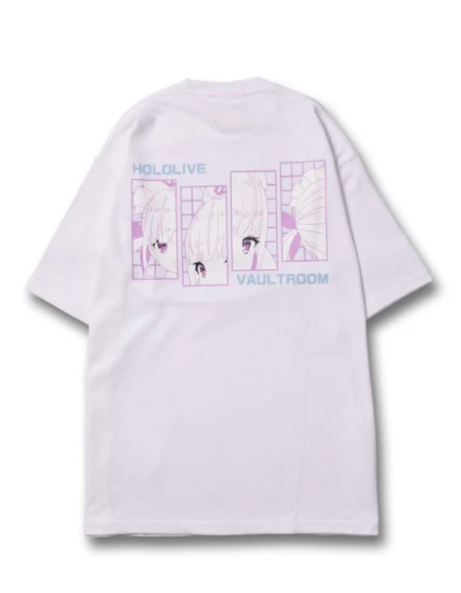 MINATO AQUA TEE / WHT vaultroom M VAULT ROOM×MINATO AQUA Tee 湊あくあ