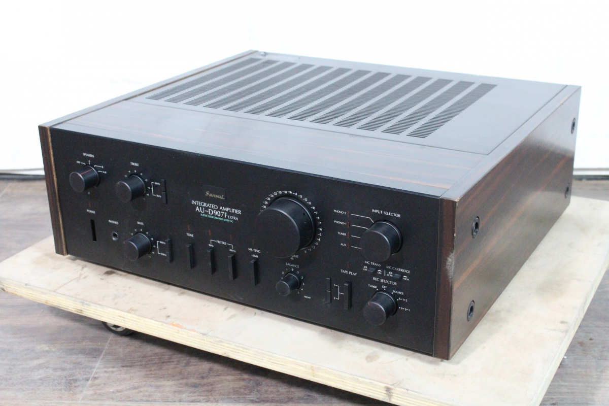 ト長】Sansui サンスイ 山水 AU-D907F EXTRA INTEGRATED AMPLIFIER