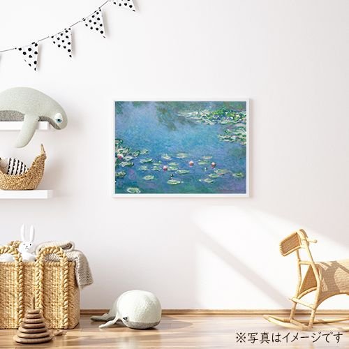 A4 poster Claw do*mone water lily mat coated paper interior art poster relax scenery flower 