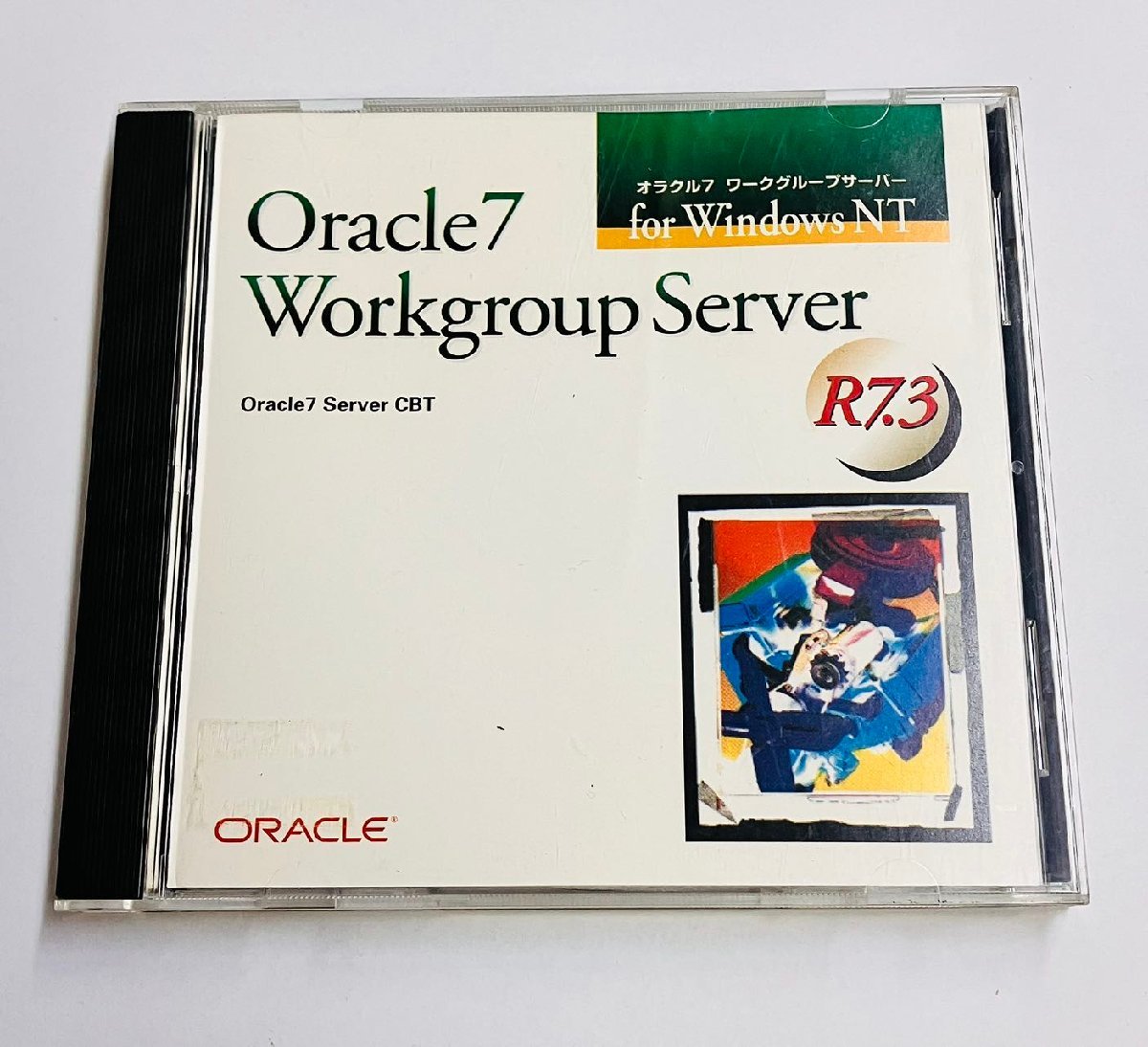 2YXS854★ товар в состоянии "как есть" ★ORACLE（...） Oracle 7 Workgroup Server R7.3 for Windows NT/Oracle 7 Server CBT  диск   только 
