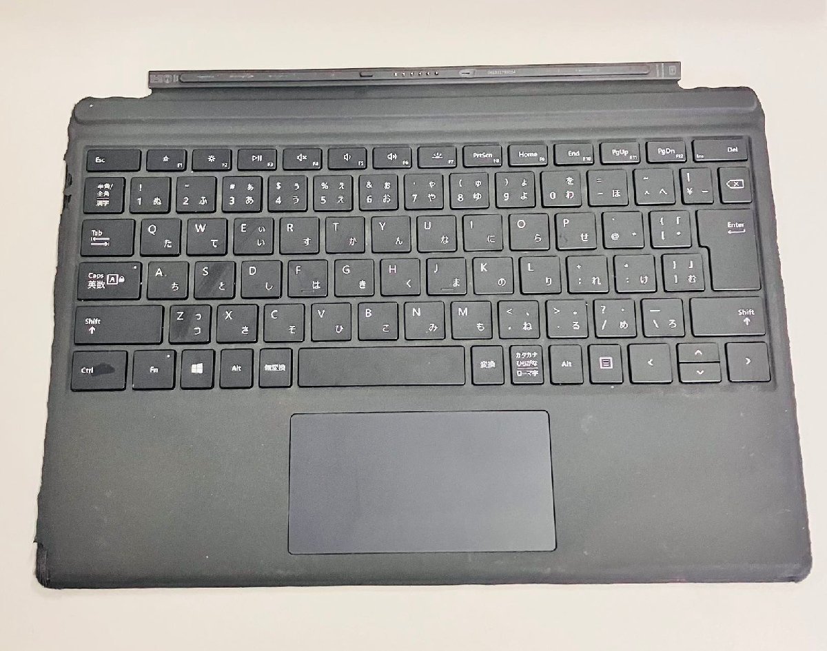 YXS268★中古品★Microsoft Surface Pro対応 純正キーボード タイプカバー Model:1725　訳あり品_画像1