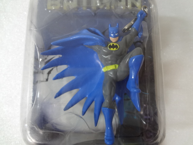 ★ バットマン フィギュア ストラップ 青 未開封 BATMAN リアルヒーロー ストラップシリーズ_画像3