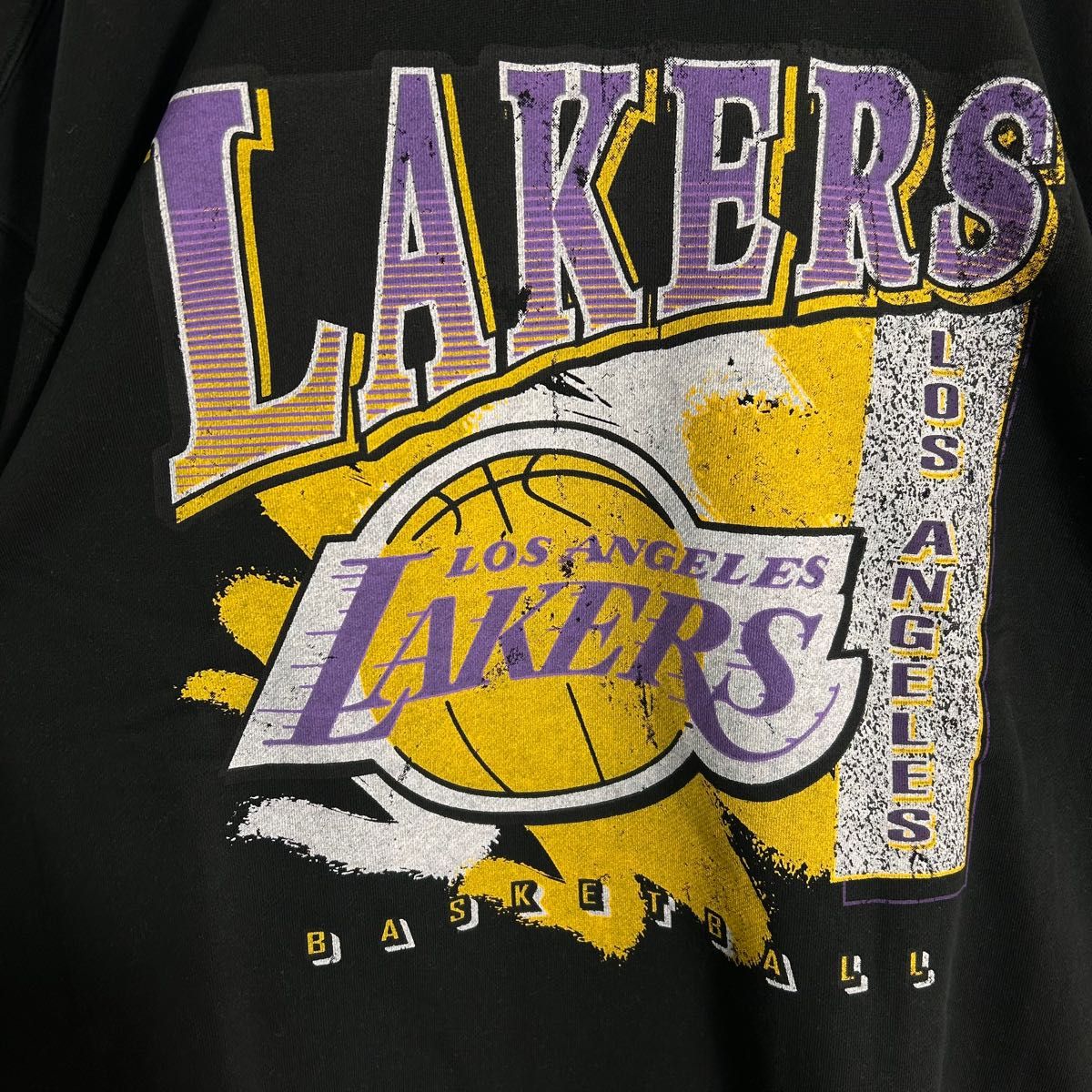 新品未使用 海外限定 Mitchell&ness NBA ロサンゼルス レイカーズ 刺繍