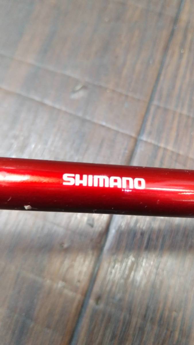 送料無料g24022 SHIMANO シマノ 海春 100-240 釣り竿 ロッド 2ピース CI4 釣り具 釣具 釣り用具 フィッシング用品 ソフトケース付_画像5