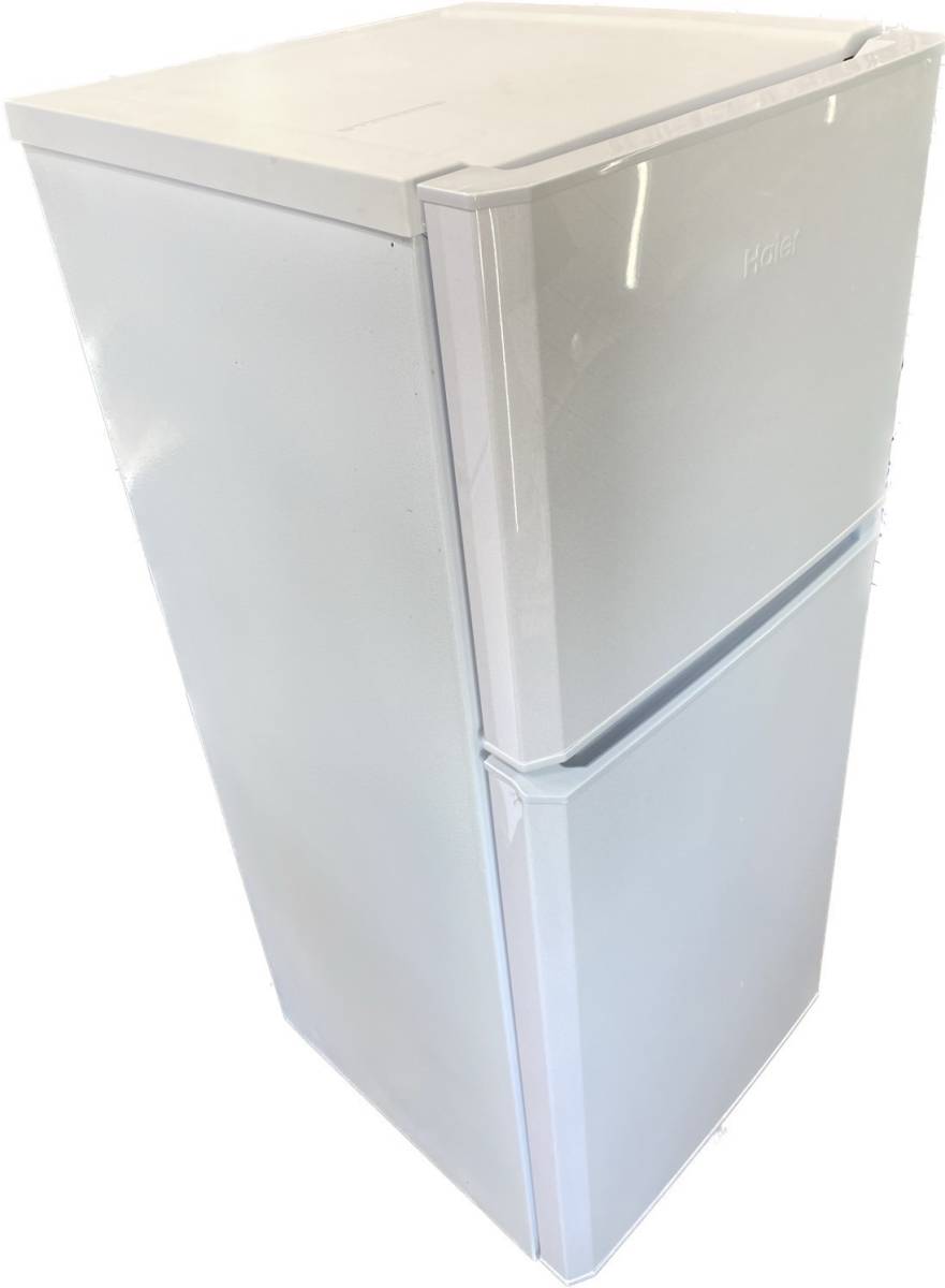 送料無料g24607 Haier ハイアール 2ドア冷凍冷蔵庫 JR-N121A 121L 2017年製 ホワイト 白