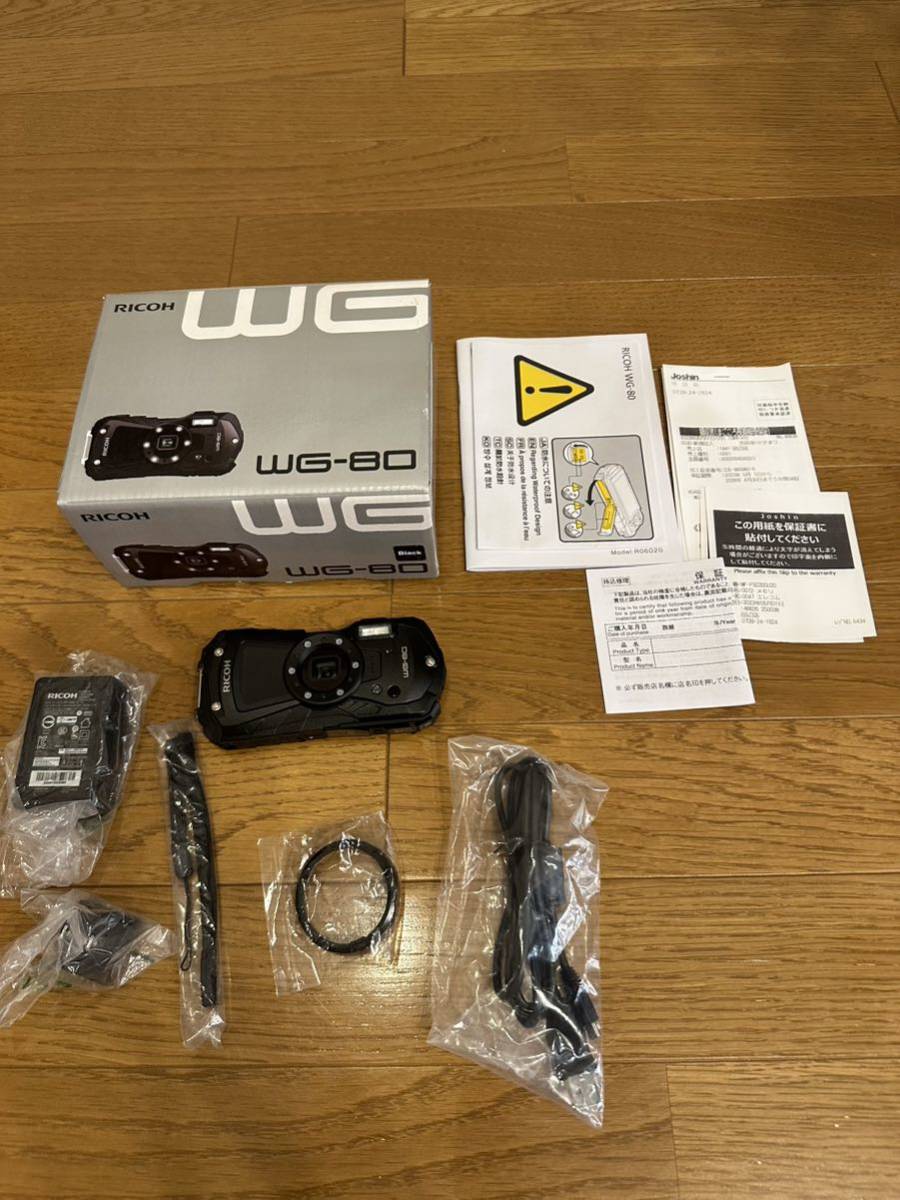 ついに再販開始!】 RICOH リコーWG-80 防水防塵 デジタルカメラ