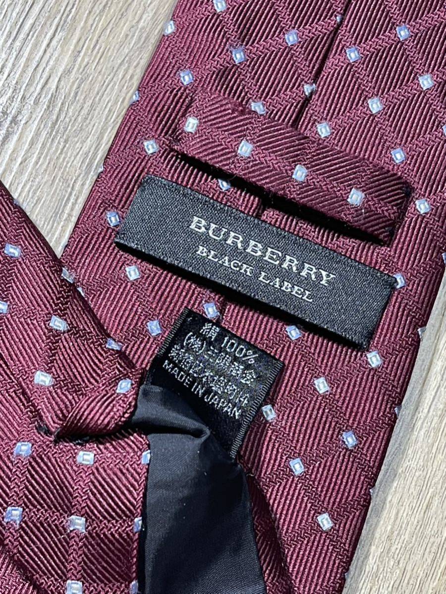  прекрасный товар "BURBERRY BLACK LABEL" Burberry Black Label точка бренд галстук 309080