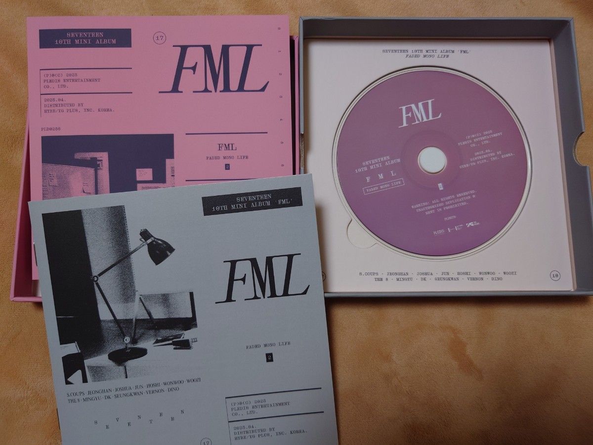 SEVENTEEN FML アルバム 2形態 セット