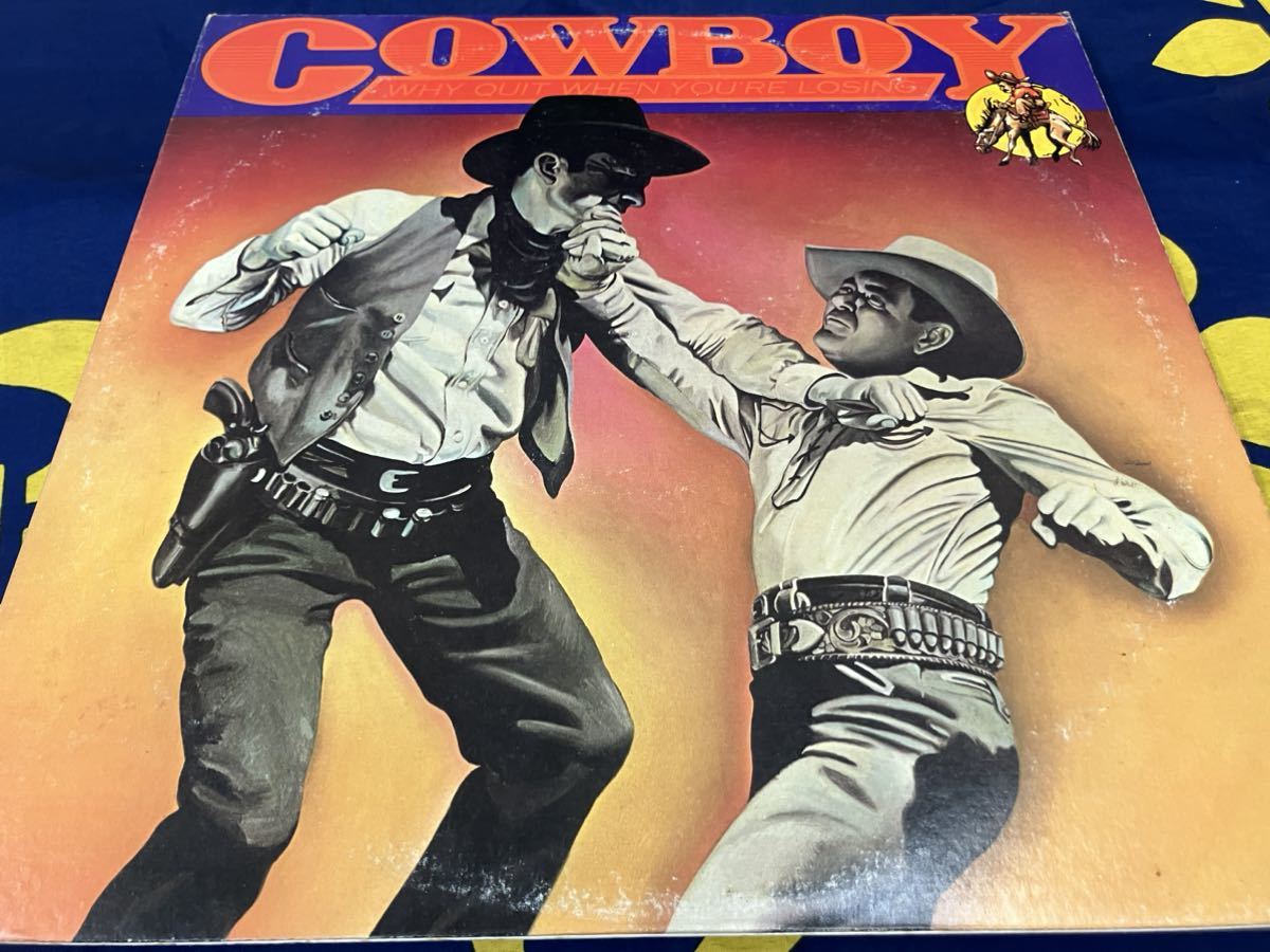 Cowboy★中古2LP/US盤「カウボーイ～Why Quit When You're Losing」_画像1