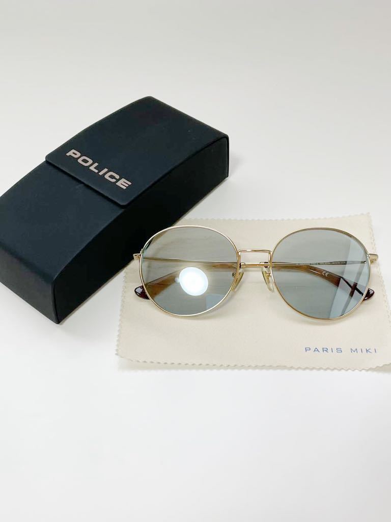 極美品 POLICE HIGHWAY TWO 6 SPL637 ポリス ラウンド型 極美品 POLICE HIGHWAY TWO 6 SPL637 ポリス ラウンド型