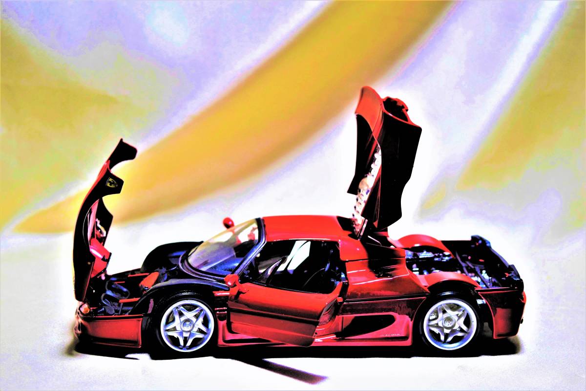 新品マイスト1/18【Maisto】■Ferrari F50 フェラーリ50周年記念車■BMW/ポルシェ/ランボルギーニ/メルセデス/アウディ/オートアート/京商 _画像5