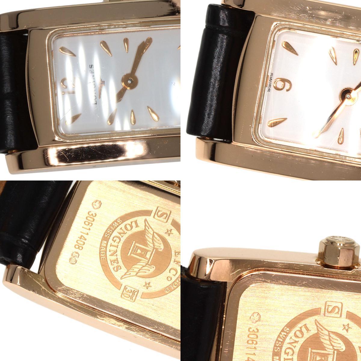 LONGINES ... L5.158.8  Дольче Вита    наручные часы  K18 розовый  золотой  ...  женский   подержанный товар 