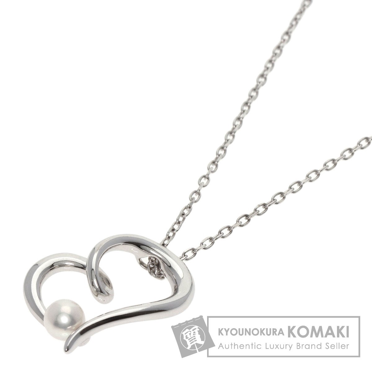 品質のいい MIKIMOTO ミキモト 中古 レディース K18ホワイトゴールド