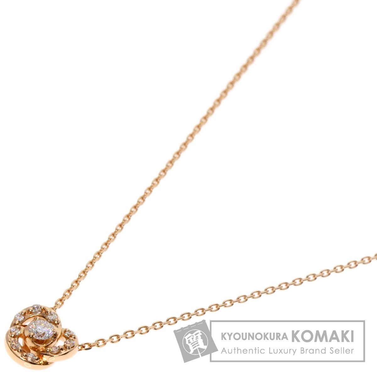 4 ℃ ℃ yon Sea Diamond Collece K18 Pink Gold Ladies Используются