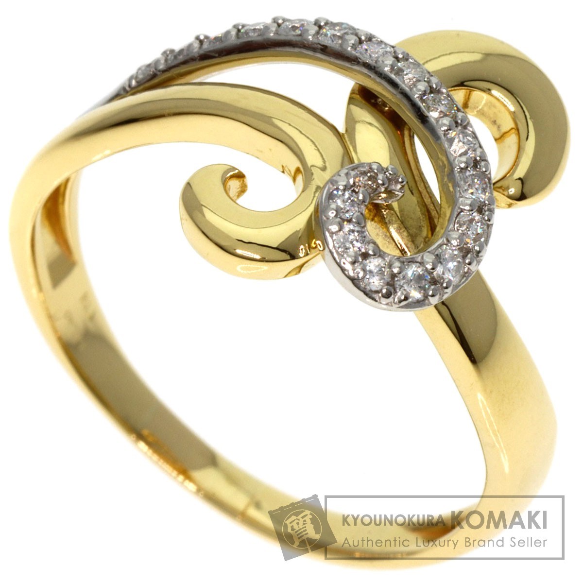 一番人気物 ジュエリー ダイヤモンド リング・指輪 K18イエロー