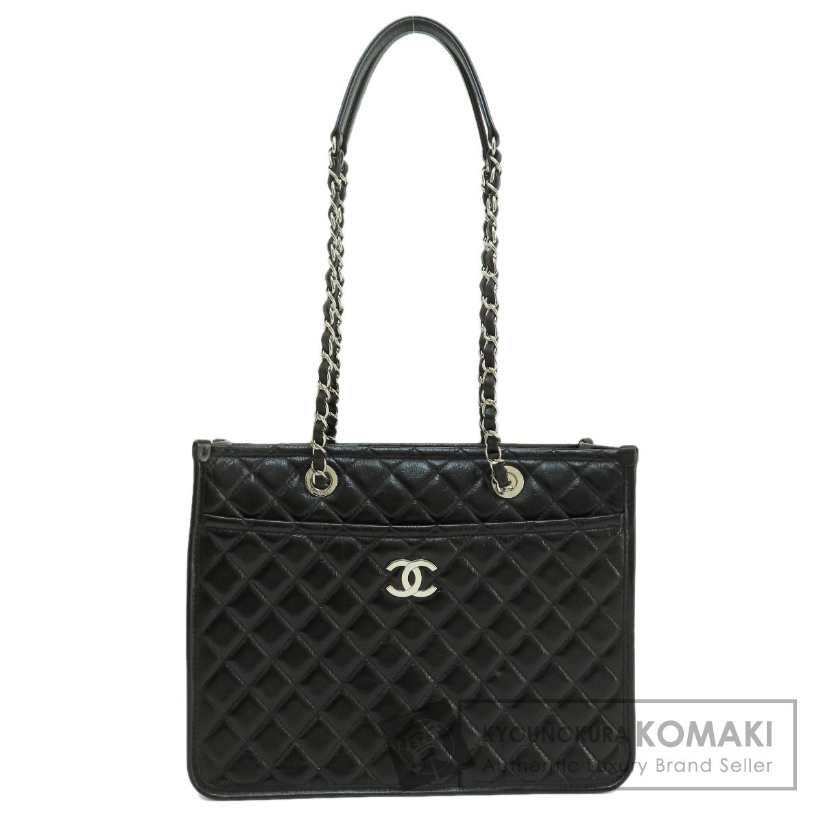 爆買い！】 CHANEL シャネル 中古 レディース カーフ トートバッグ