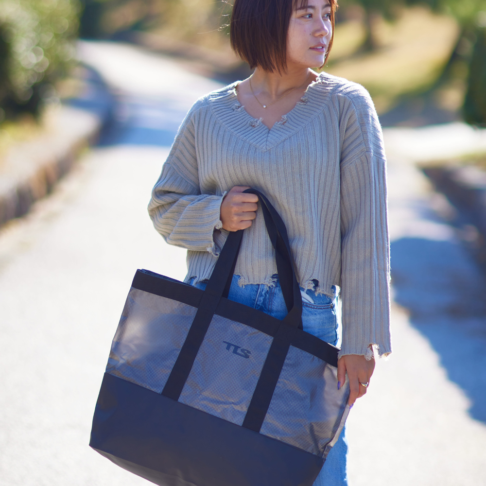 TOOLSツールス wetbag WATER PROOF TOTE BLACK｜ウォータープルーフトート ウエットスーツ収納バッグ 濡れ物専用_画像6