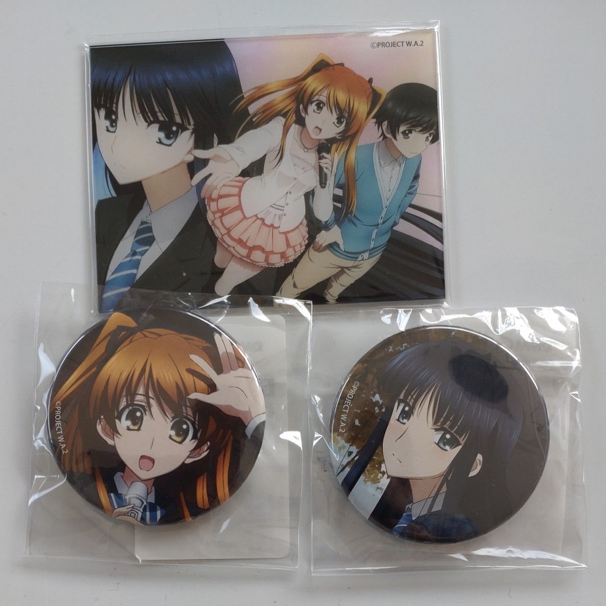 DMMスクラッチ WHITE ALBUM2 E賞 缶バッジ 小木曽雪菜4枚セット DMMスクラッチ WHITE ALBUM2 E賞 缶バッジ 小木曽雪菜6枚セット