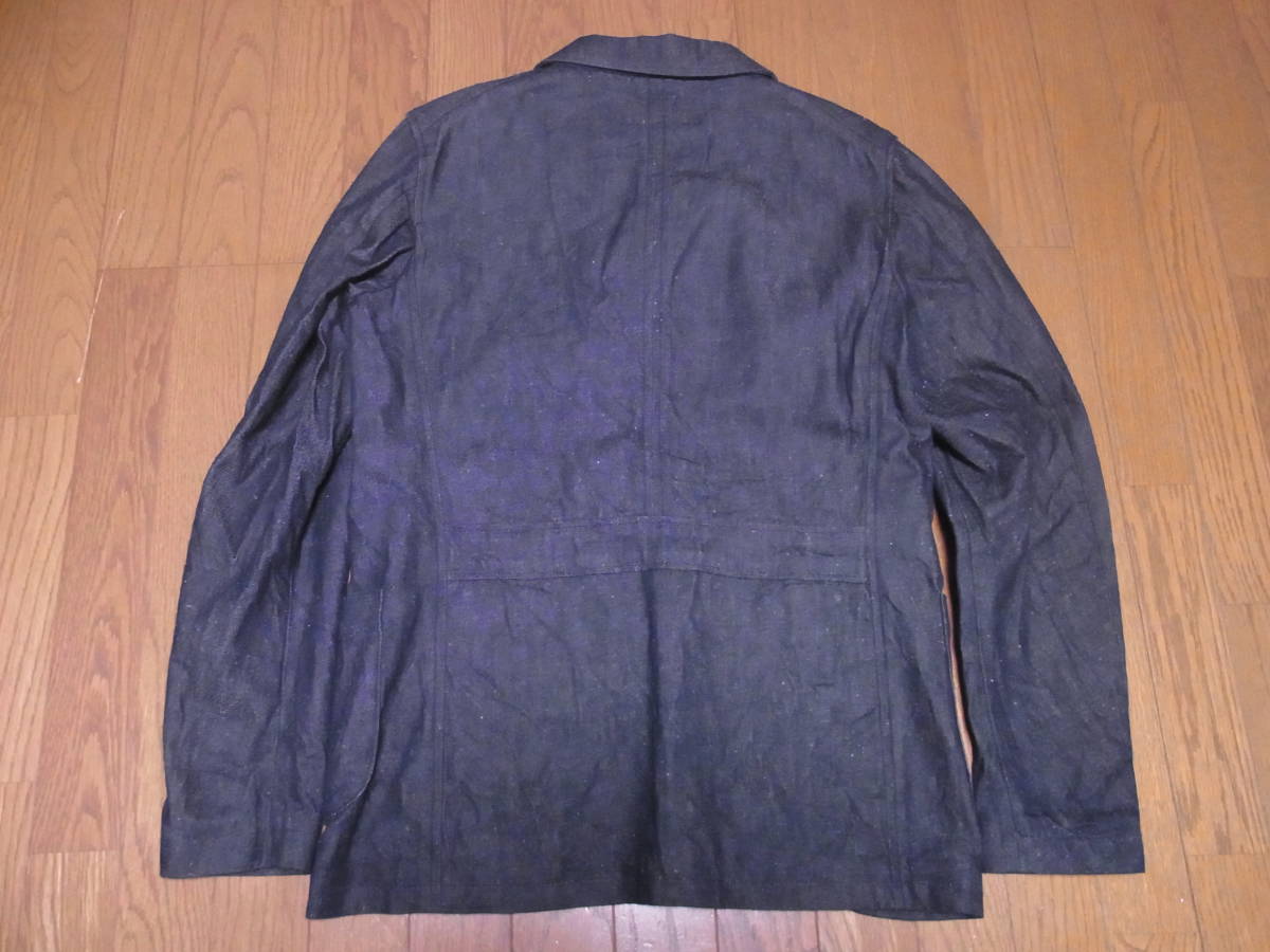 238-166/ dark blue / ultimate beautiful goods /Orgueil/orugeiyu/OR-4012D/Denim Sack Jacket/ Denim sak jacket /40