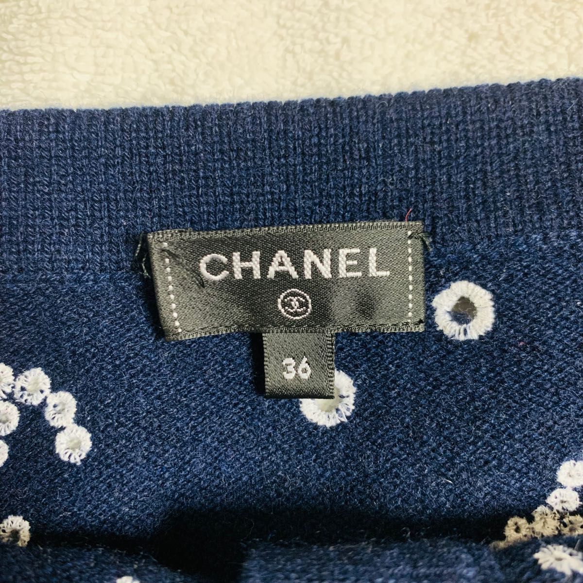 【春夏23SS】 CHANEL トップス　カシミヤ　シャネル キャミソール　2023SS ジレ