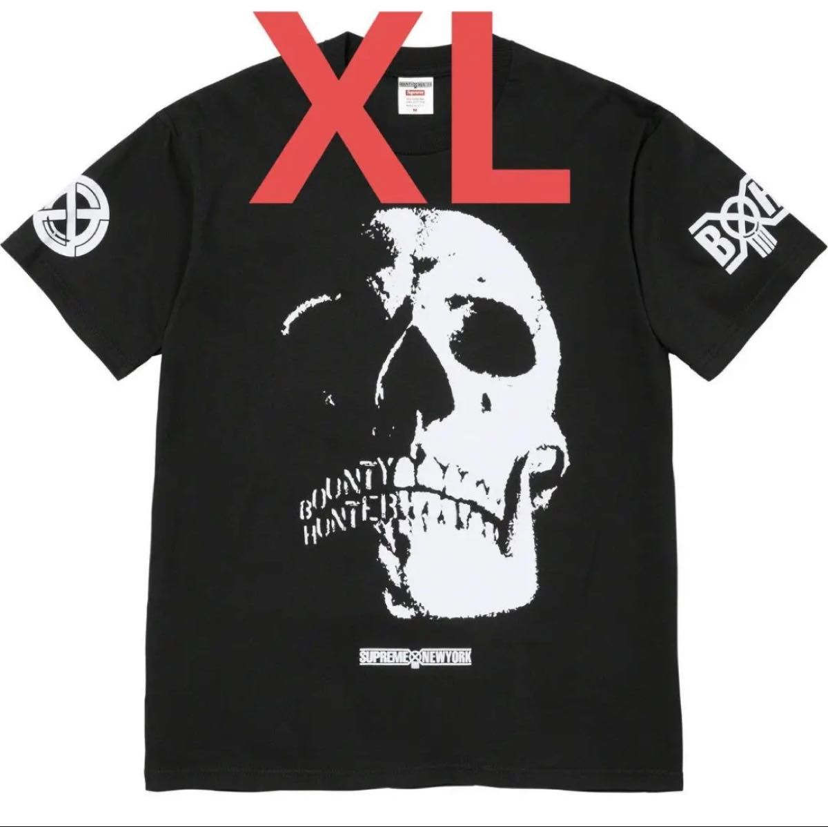 supreme bounty hunter skull tee 送料無料 XL XLarge Tシャツ 新品未 