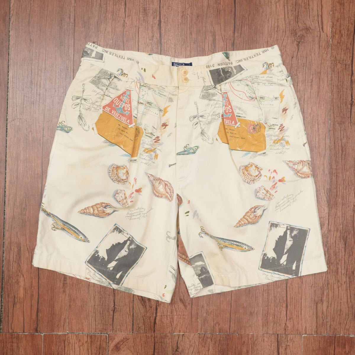 90s POLO SPORT ヘミングウェイ フィッシング柄 ショーツ 短パン Yahoo!オークション - 90s ralphlauren ヘミングウェイ