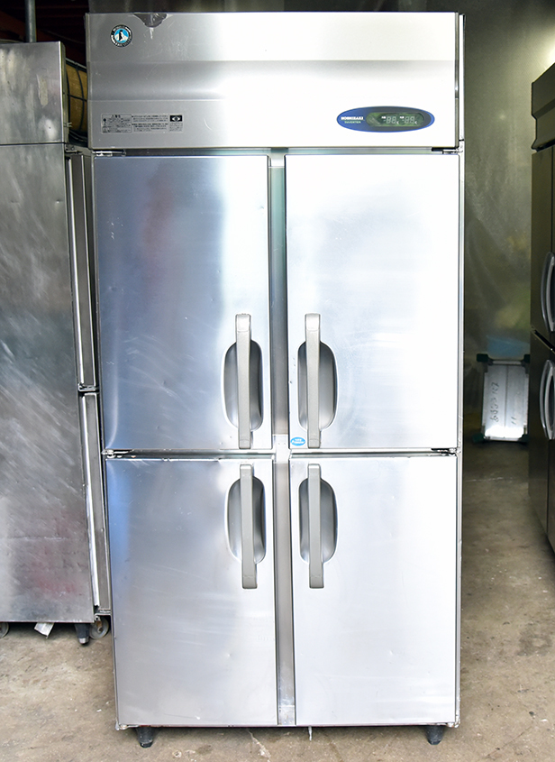  in voice correspondence possible * Hoshizaki / star cape 4-door freezing refrigerator 100V 1.3 cold 900×800×1890 HRF-90Z C975