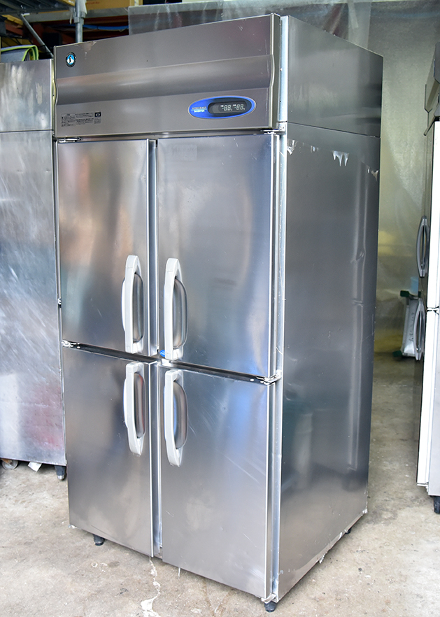  in voice correspondence possible * Hoshizaki / star cape 4-door freezing refrigerator 100V 1.3 cold 900×800×1890 HRF-90Z C975