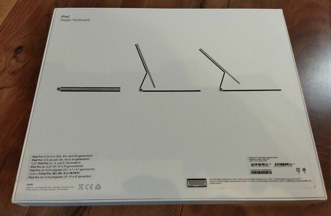 Apple Magic Keyboard 12 9インチiPad Pro A2480型番 MJQK3LL/A Apple Magic Keyboard 12 9インチiPad Pro A2480型番 MJQK3LL/A