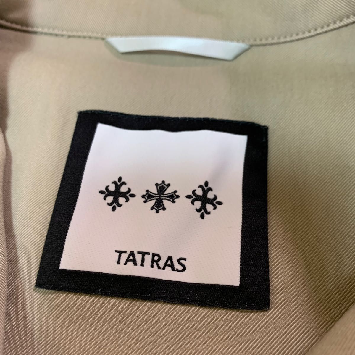 タトラス TATRAS ショートトレンチコート ベージュ レディース 02 