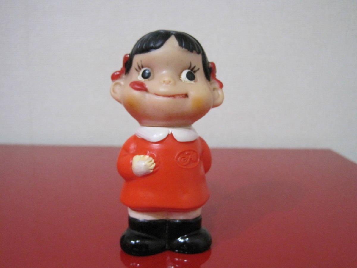 ヤフオク 不二家 ペコちゃん ソフビ人形 昭和レトロ ヤフオク 不二家 ペコちゃん ソフビ人形 昭和レトロ