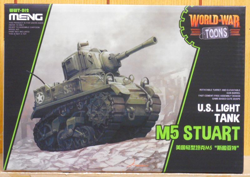 WORLD-WAR T00NS ★ 012 アメリカ軽戦車 M5スチュアートの画像1