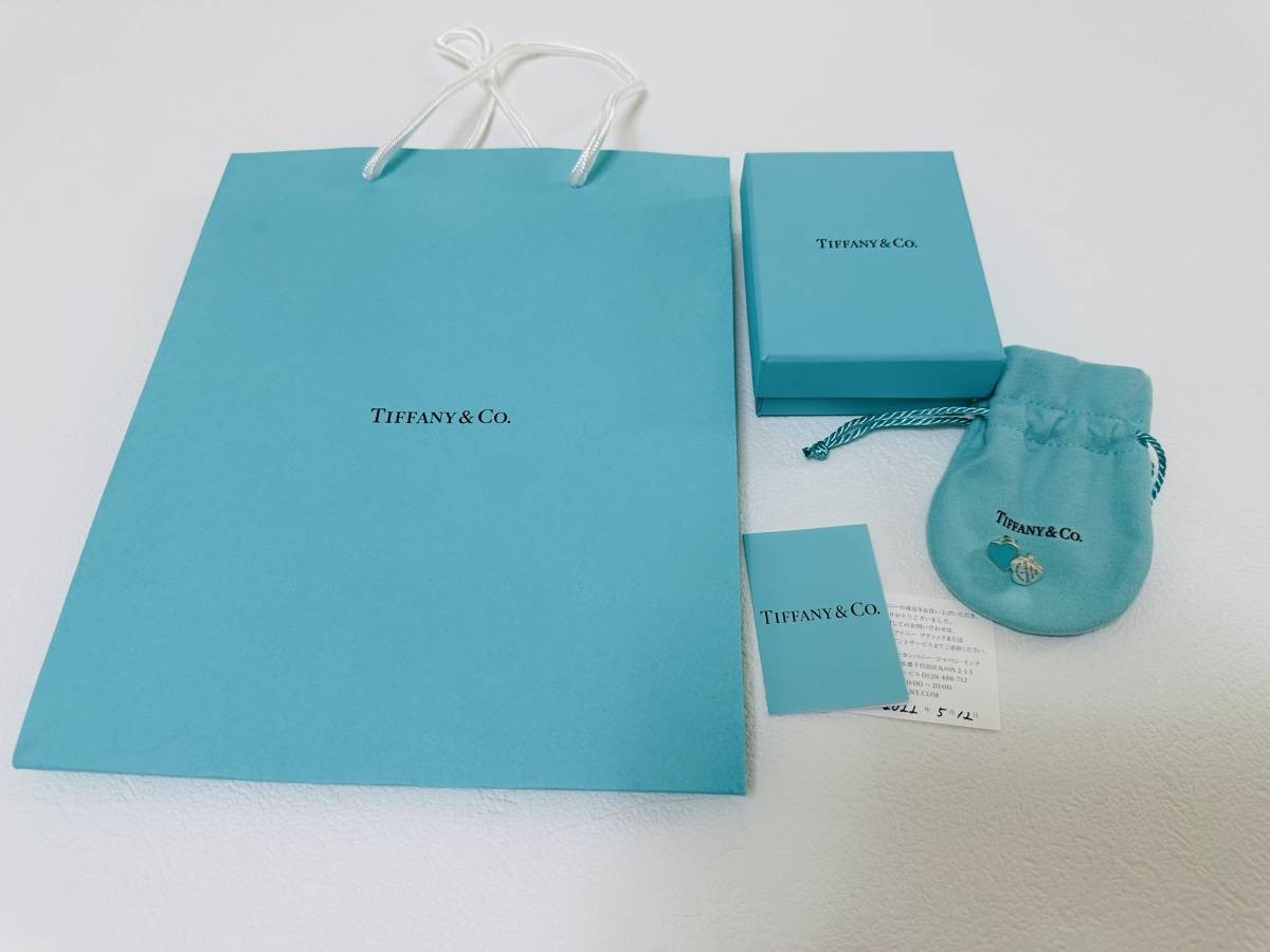 2022春の新作 極美品 TIFFANY &Co. ティファニー リターントゥ・ピアス