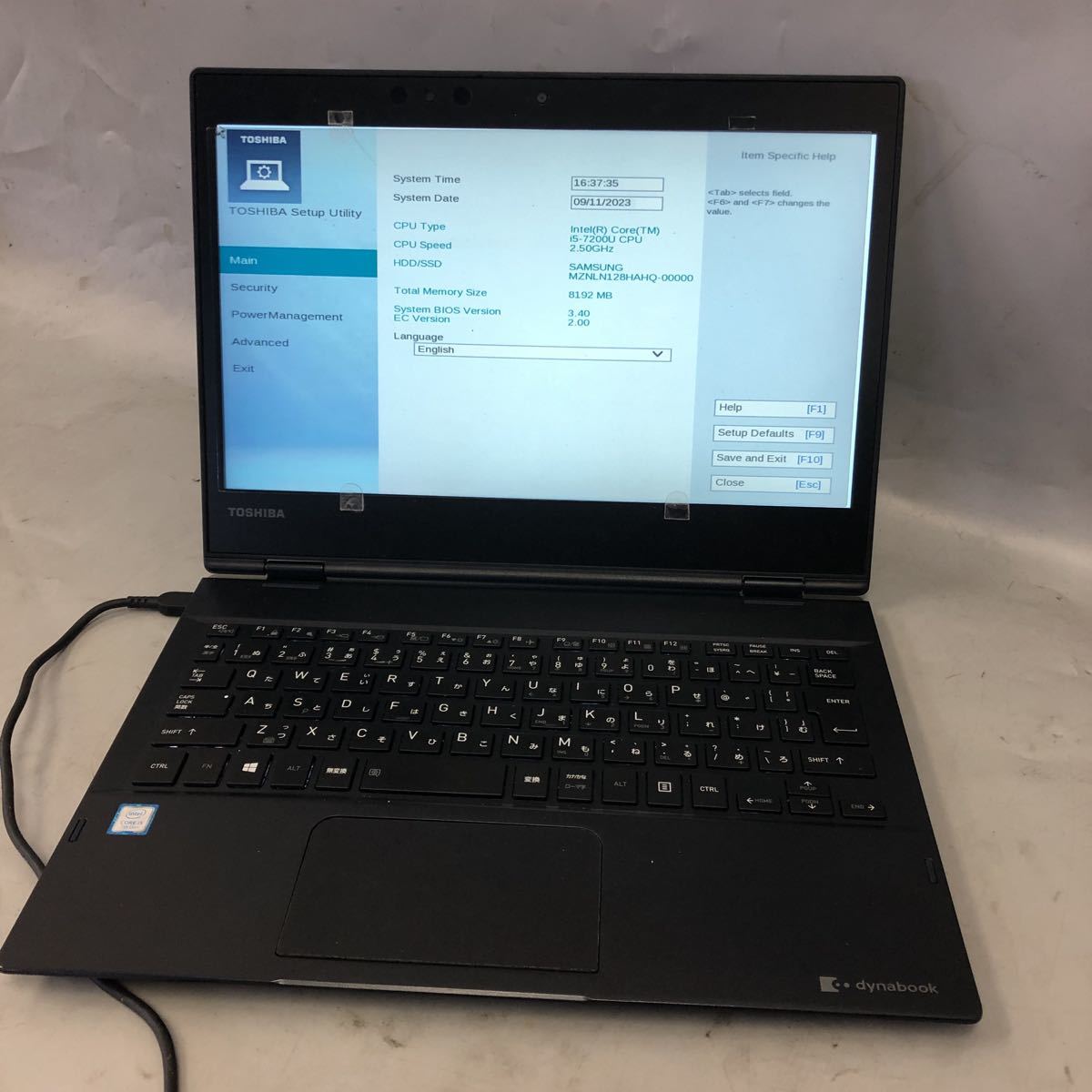 激安 JXJK3772【ジャンク】東芝 Dynabook VC72/H /Core i5-7200U 2.5