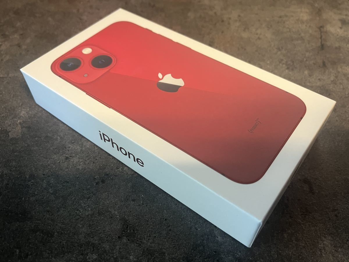 おすすめ】 Apple iPhone13mini 512GB （PRODUCT）RED SIMフリー 未