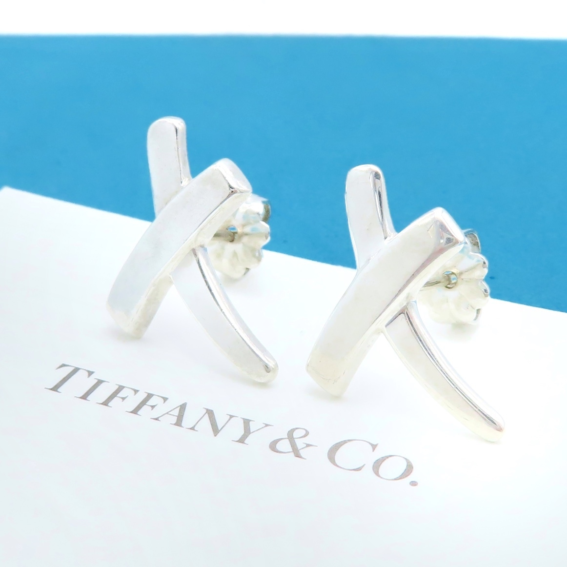 世界的に シルバー キス ティファニー Tiffany&Co. 美品 【送料無料