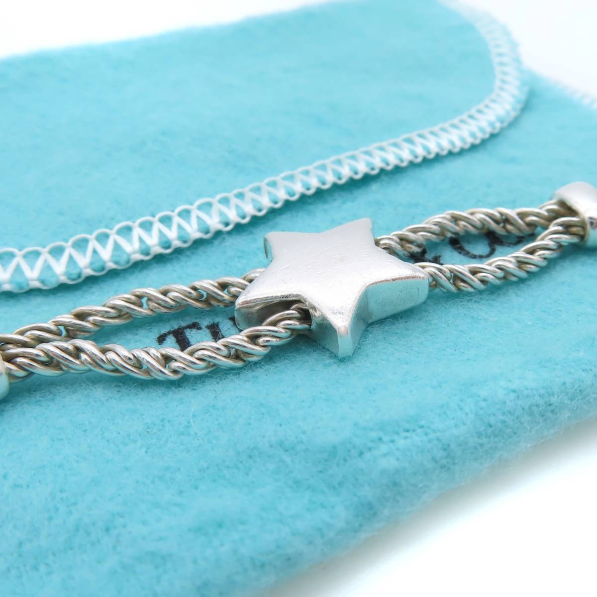 リアル 極希少 【送料無料】 Tiffany&Co. HS29 ツイスト 星 SV925