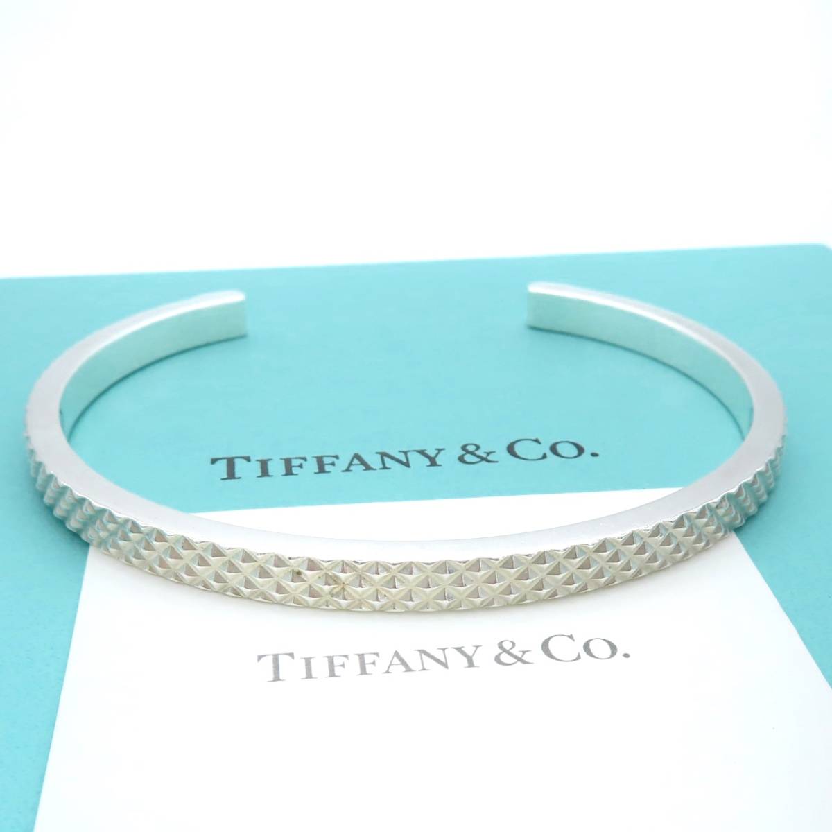 廃盤・希少 Tiffany ダブルロープ ブレスレット ヴィンテージ 925-