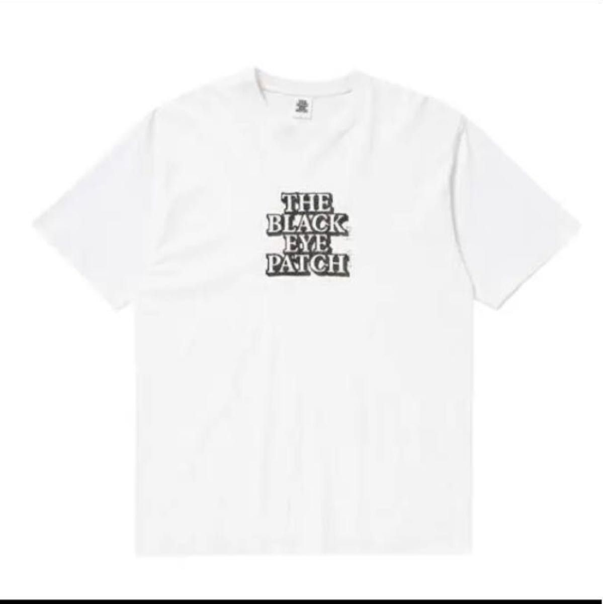 XL 舐達麻 バダサイ着用 ブラックアイパッチ OG LABEL TEE 白