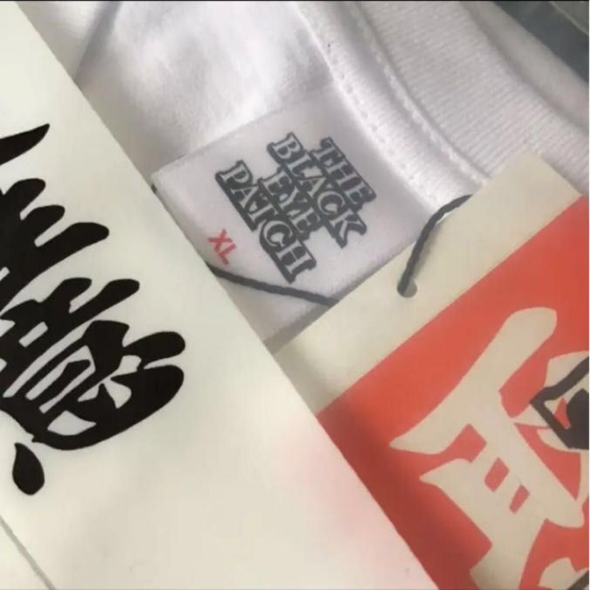 XL 舐達麻 バダサイ着用 ブラックアイパッチ OG LABEL TEE 白