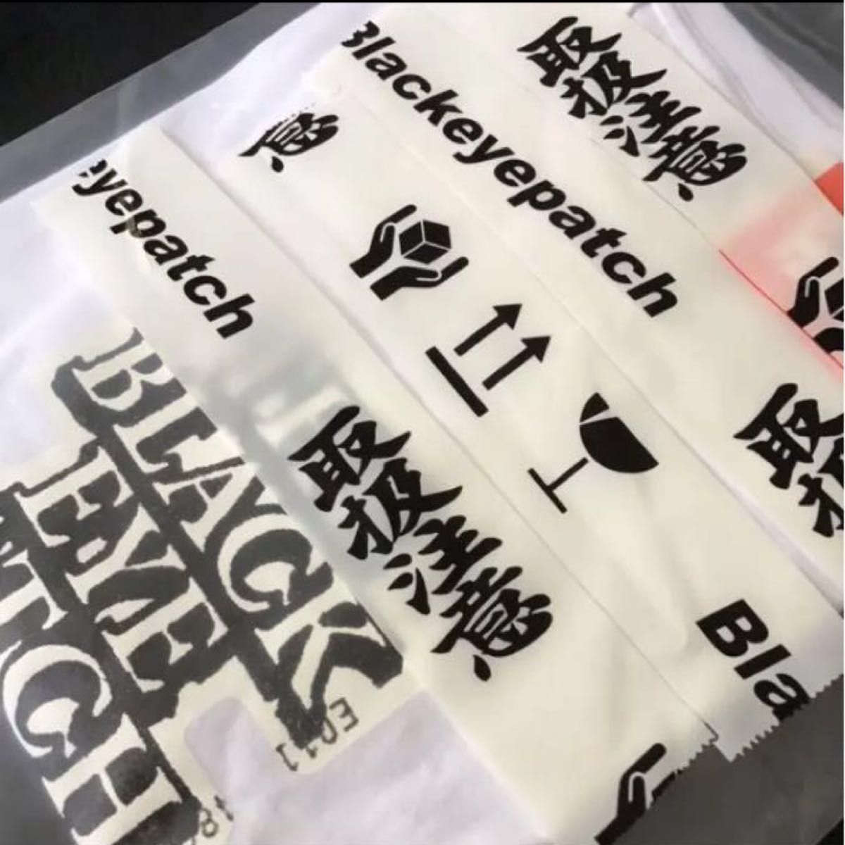 XL 舐達麻 バダサイ着用 ブラックアイパッチ OG LABEL TEE 白｜Yahoo