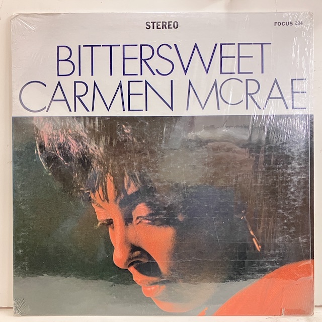 ●即決VOCAL LP Carmen McRae / Bittersweet fs334 jv5263 米オリジナル シュリンク付きカバー カーメン・マクレー_画像1