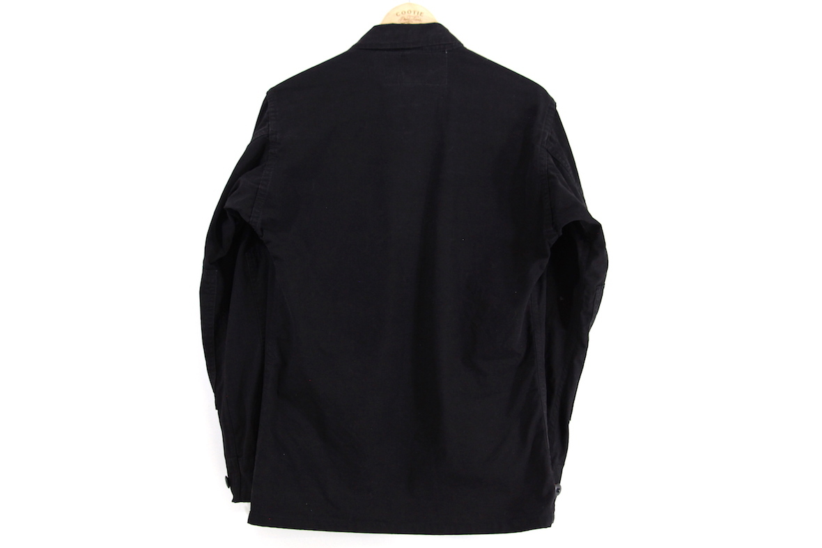 【美品】VIVACE design シャツジャケット S ブラック 黒 切り替え ミリタリー JKT ヴィヴァーチェ デザイン ネイティブ柄_画像2
