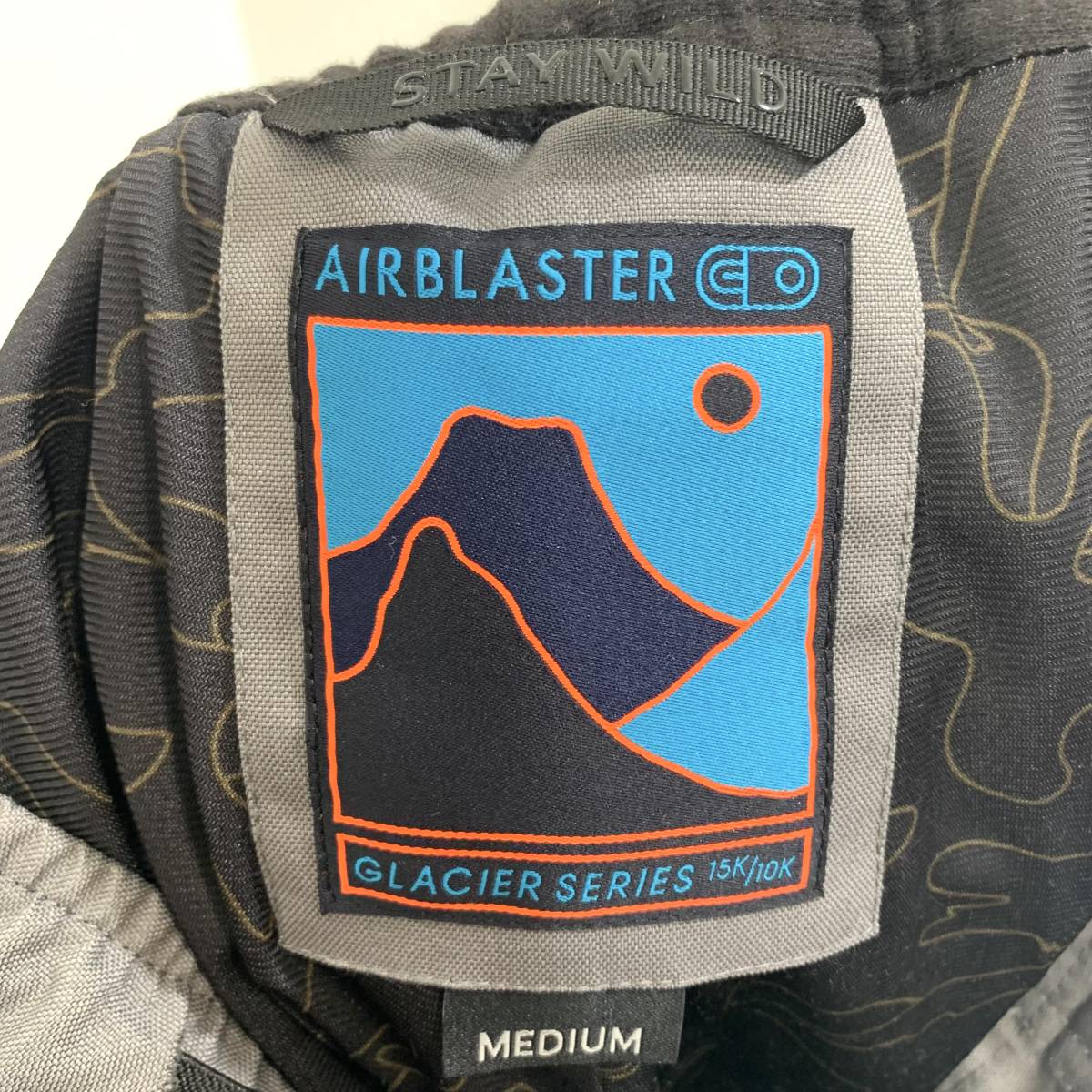 2022年製 新品】 AIRBLASTER STAY エアブラスター 黒 切り替え ボトム