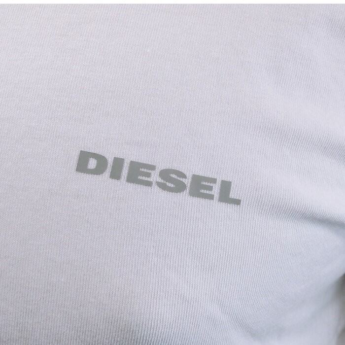 新品【ディーゼル Mサイズ 白 ワンポイント Tシャツ】 Vネックメンズ DIESEL アメカジ ブランド アパレル ホワイト ワンポイント_画像5