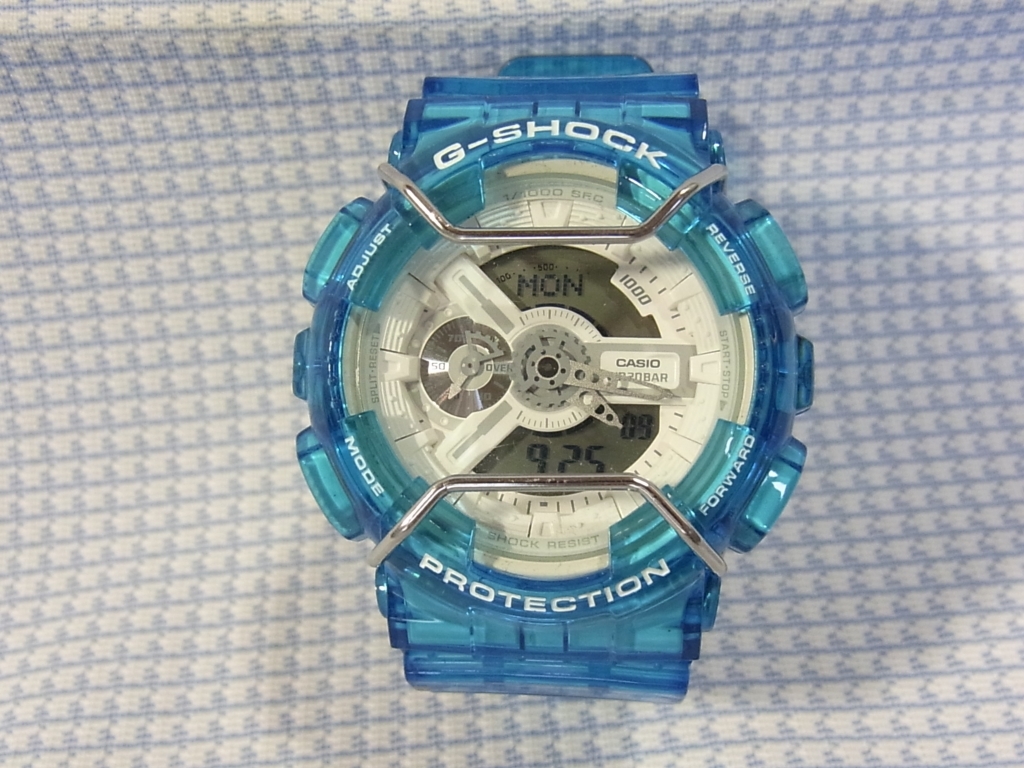 新しい到着 カシオ CASIO☆G-SHOCK☆GA-110BC☆スケルトン メタル遊環