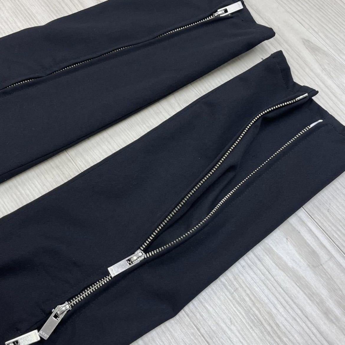 定価53,900円 sulvam サルバム 20SS Sick Bandage Pants ジップデザイン シックボンテージパンツ SL-P04-100_画像4
