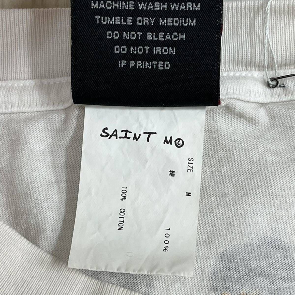 激安人気新品 SAINT タグ付き MICHAEL SM-S23-0000-110 メンズ Tシャツ