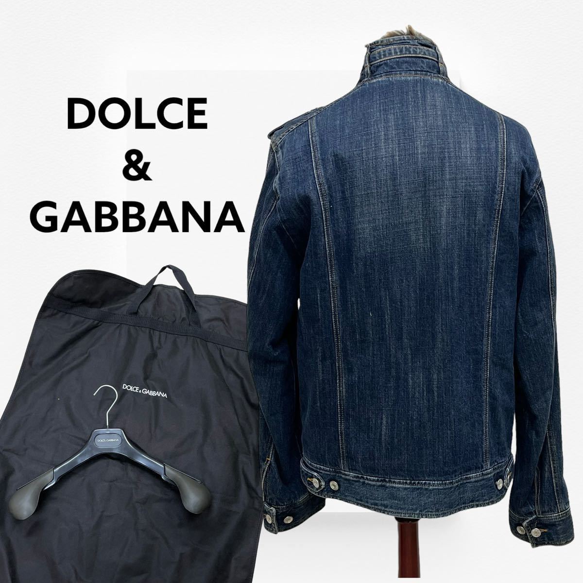 DOLCE&GABBANA ファー ジャケット -