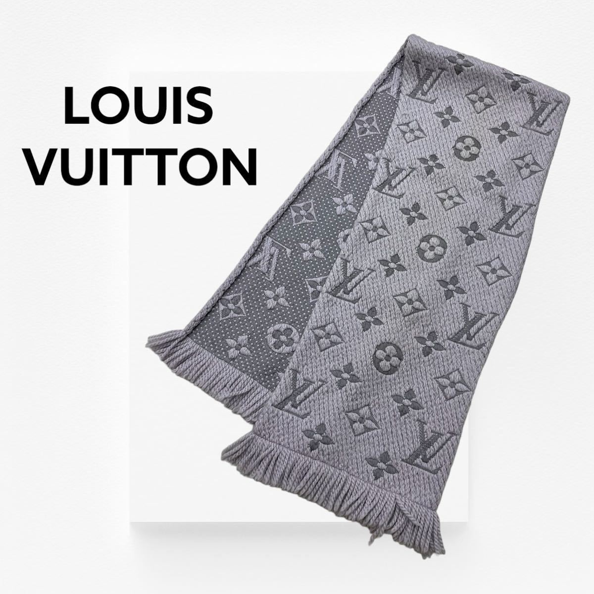 高級 LOUIS VUITTON ルイヴィトン エシャルプ・ロゴマニア モノグラム